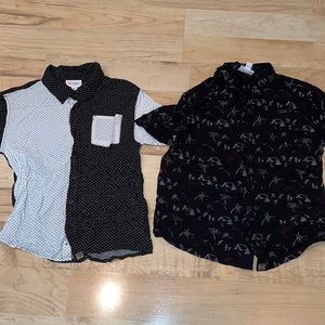 Boys 8 Lularoe Thor Button up dress shirt